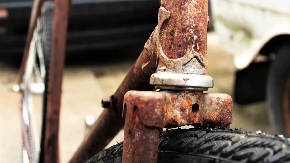 Condition of Antique Bike Frame