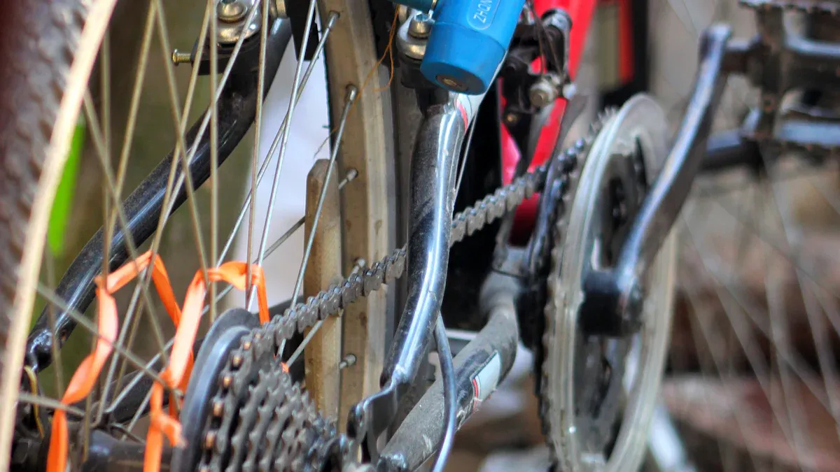 Prep for Gas Frame Bike