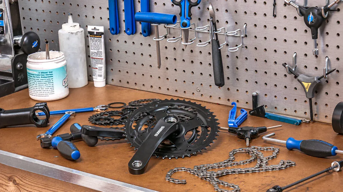 Tools for Bike Frame Straightening