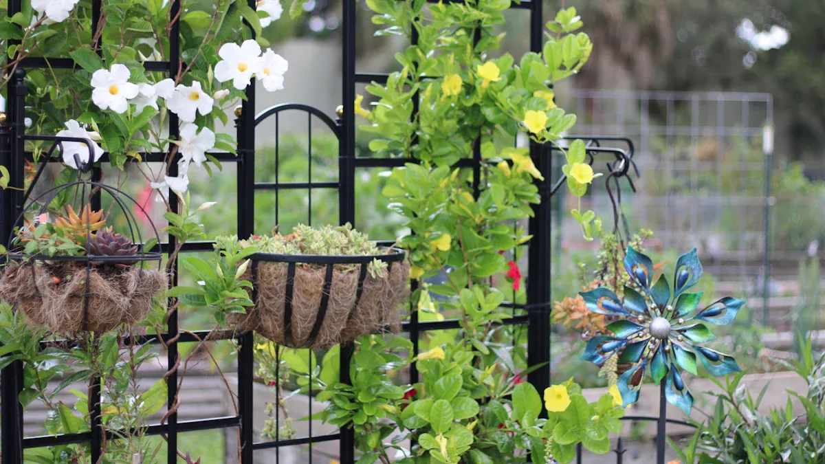 Transform Your Old Bike Frame Into a Stylish Garden Trellis