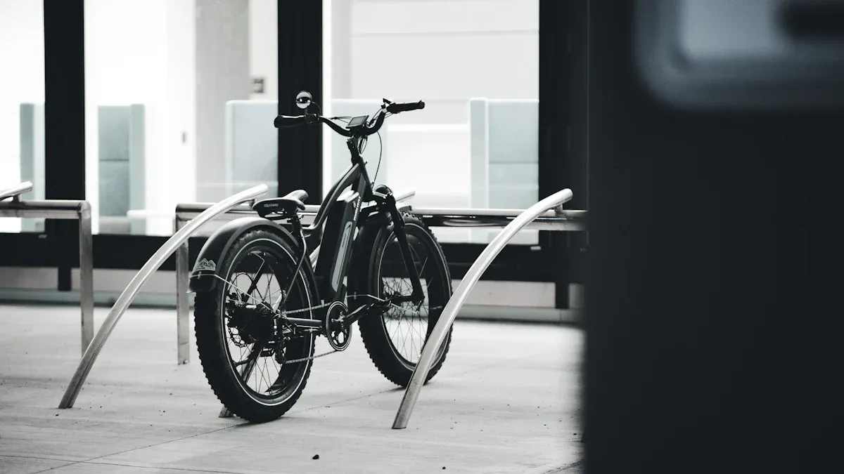 Folding E-Bike Frame