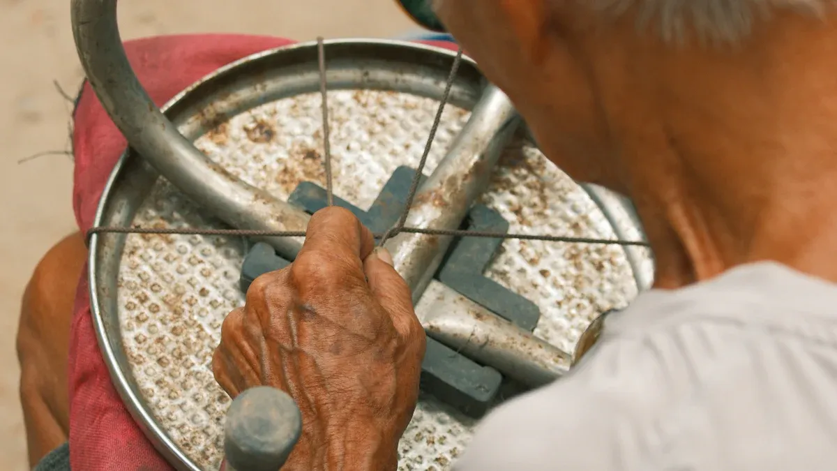 Assembling the Wooden Framed Bike