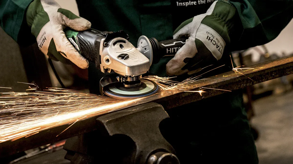 Executing the Sand Blast Bike Frame Process
