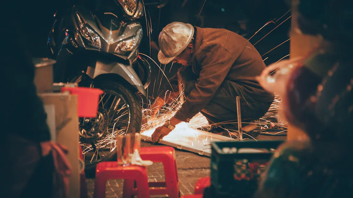 Welding a Broken Bike Frame